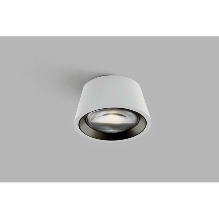 Optic Out 1 Udendørs Påbygningsspot 2700K LED Hvid LIGHT-POINT - Badeværelse - Aluminium