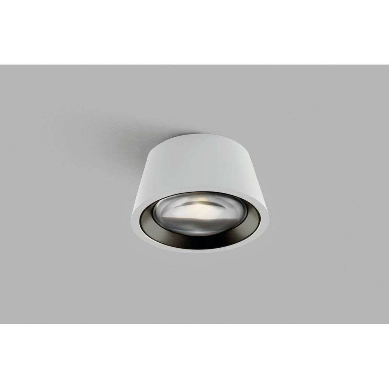 Optic Out 1 Udendørs Påbygningsspot 2700K LED Hvid LIGHT-POINT - Badeværelse - Aluminium
