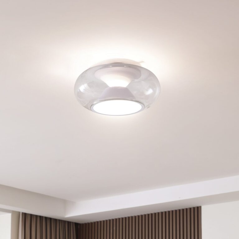 Orasa LED Loftlampe Hvid/Klar - Lucande - Entré - Moderne - Glas - Med én lyskilde