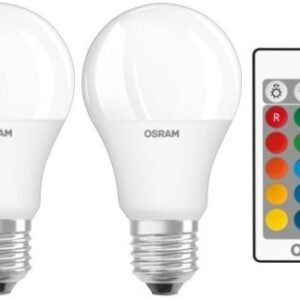 Osram LED Pære m/Fjernbetjening - E27 (2-pk)
