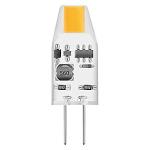Osram LED Pin Micro 1W/827, (100 lumen) G4 12v, ikke dæmpbar, stiftpære, (=10W)