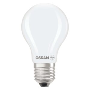 Osram LED-pære 3,4W E27 827, mat