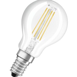 Osram LED pære Comfort krone filament 470lm 3,4W/927 (40W) E14 dæmpbar E14