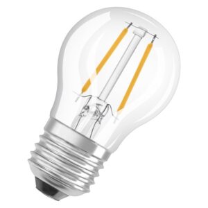 Osram LED pære Comfort krone filament 470lm 3,4W/927 (40W) E27 dæmpbar E27