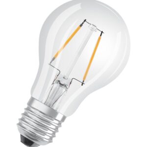 Osram LED pære Standard 2,5W/827 (25W) filament klar E27