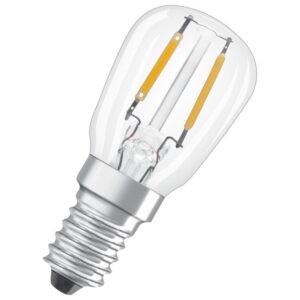 Osram LED pære T26 1,6W/827 (5W) filament klar E14