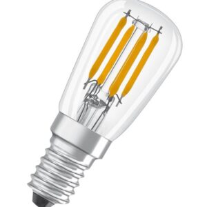 Osram LED pære T26 2,8W/827 (25W) filament klar E14