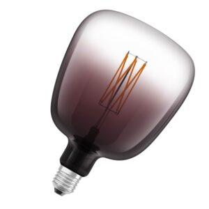 Osram LED pære Vintage 1906 Globe Firkantet Filament 4,5W/818 (15W) Smoke Dæmpbar E27