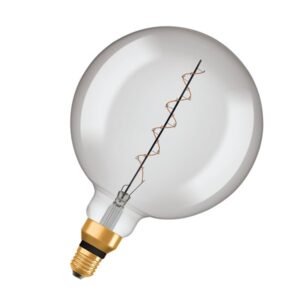 Osram LED pære Vintage 1906 Globe G200 Spiral Filament 4,8W/818 (10W) Smoke Dæmpbar E27