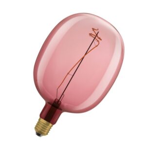 Osram LED pære Vintage 1906 Gobe Ballon Spiral Filament 4,5W/816 (15W) Pink Dæmpbar E27