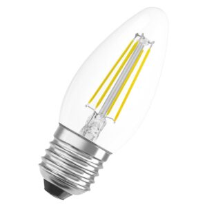 Osram LED pære kerte filament 470lm 4W/827 (40W) E27 E27