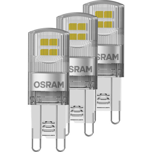 Osram Parathom G9 stiftpære, 2700K, 1,9W, 3-pak