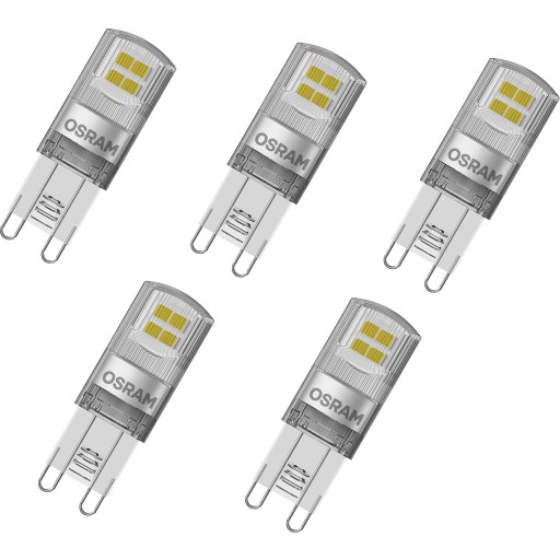 Osram Parathom G9 stiftpære, 2700K, 1,9W, 5-pak
