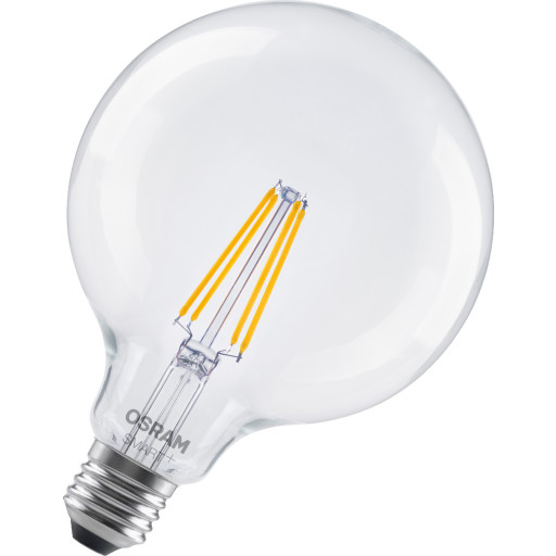 Osram Smart+ E27 globepære, 2700K, 6W
