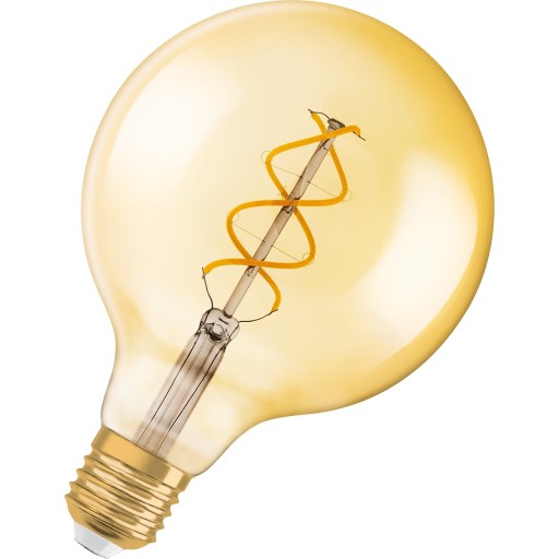 Osram Vintage 1906 E27 globepære, 2000K, 4,5W, Ø12,5 cm