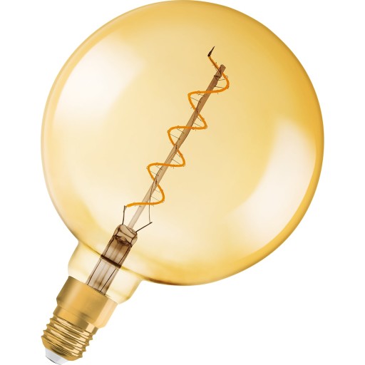 Osram Vintage 1906 E27 globepære, 2000K, 4W, Ø20 cm