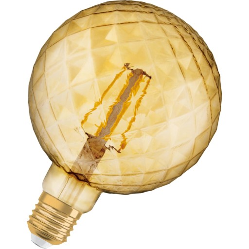 Osram Vintage 1906 E27 globepære, 2400K, 4,5W, Ø12,5 cm