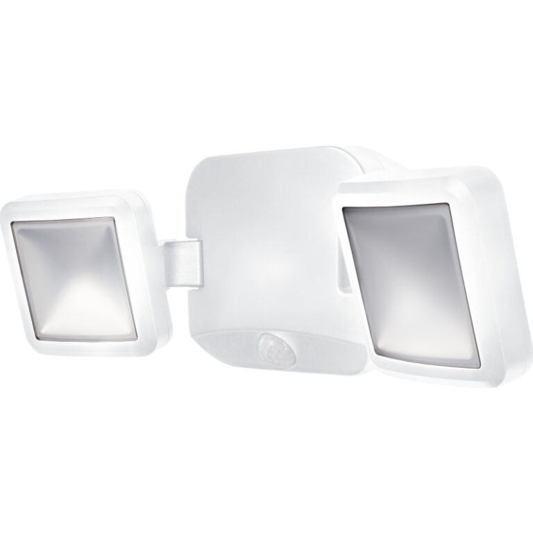 Osram udendørs batteri spot med sensor, 10W. 4000K, hvid