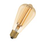 Osram vintage 1906 led edison guld straight filament ultra tynd 470lm 5,8w/822 (40w) e27 dæmpbar