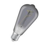 Osram vintage 1906 led edison smoke single filament ultra tynd 100lm 3,4w/818 (10w) e27