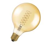 Osram vintage 1906 led globe125 guld spiral filament ultra tynd 420lm 4,8w/822 (37w) e27 dæmpbar