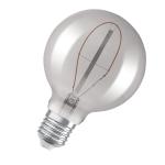 Osram vintage 1906 led globe95 smoke single filament ultra tynd 100lm 3,4w/818 (10w) e27