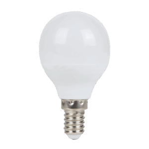 Outlet: Aigostar LED lampe A5 G45 6W, E14 fatning - 4000K, 500lm, erstatter 42W