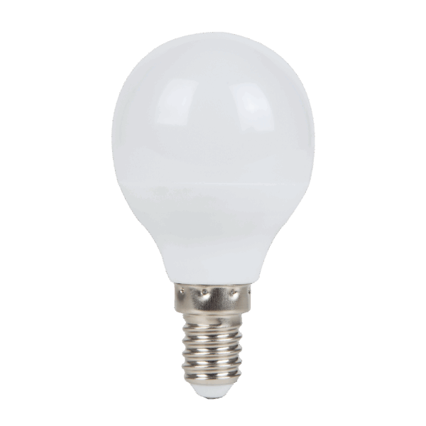 Outlet: Aigostar LED lampe A5 G45 6W, E14 fatning - 4000K, 500lm, erstatter 42W