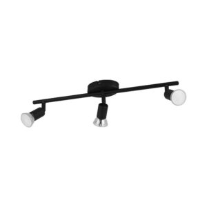 Outlet: EGLO Buzz-LED Loftlampe Med 3x3W GU10 i Sort
