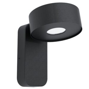 Outlet: EGLO PALOSCO UDENDØRS LED VÆGLAMPE 4,9W I SORT