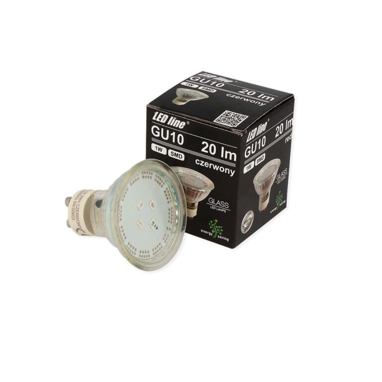 Outlet: GU10 LED Pære 1W, 220-260V Med Blå Lys