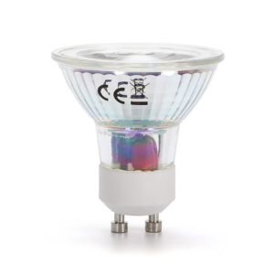 Outlet: LED A5 GU10 COB 3W 3000K Glas