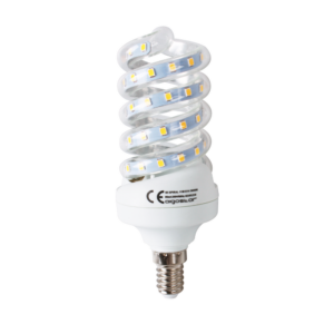 Outlet: LED B5 Spiral, 11W, E14, 3000K