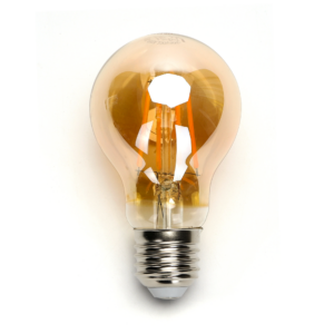 Outlet: LED Filament pære A60 E27 - 6W 2200K - Amber