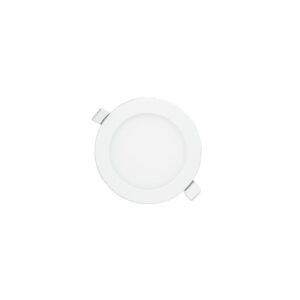 Outlet: LED panel rund 17cm - 12w, hvid kant, Til indbygning