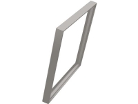 PÅBYGNINGSRAMME FOR LED FLAD PANEL 598x598x50, RAL9016 - Kit som samlesæt. Enkel samling og montage. Flad panel tykkelse 10-12mm.