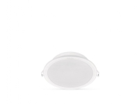 PHILIPS Meson recessed panel light, LED 20 W, 3000 K, 2100 lm, round, white