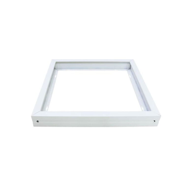 Påbygningsramme til LED Panel 30x30 - 42mm - Hvid