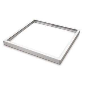 Påbygningsramme til LED Panel 60x60 - 45mm - Skrueløs - Hvid