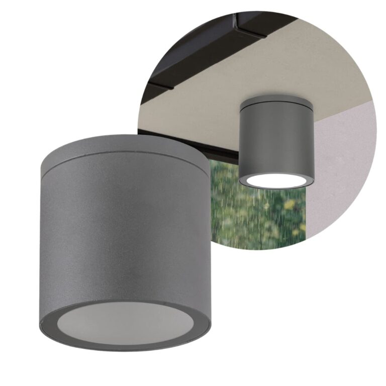 Påbygningsspot Grå I Udendørs I QZ I 1xGu10