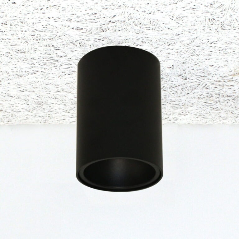 Påbygningsspot Sort - Spotlampe - 1xGu10 - Kivi