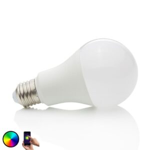 Pære Prios Smart LED 10W (1050lm) 2700K RGB Dim. E27 - Prios