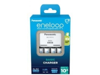 Panasonic eneloop Basic BQ-CC51 - Batterioplader - (for 4xAA/AAA) 4 x AA type - NiMH - 2000 mAh (Europlug)