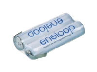 Panasonic eneloop Reihe F1x2 Batteripakke Celletal: 2 Batteristørrelse: R03 (AAA) Z-loddefane NiMH 2.4 V 750 mAh