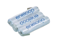 Panasonic eneloop Reihe F1x3 Batteripakke Celletal: 3 Batteristørrelse: R03 (AAA) Z-loddefane NiMH 3.6 V 750 mAh