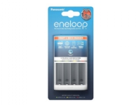 Panasonic eneloop Smart & Quick BQ-CC55 - 1,5 - 3 timer batterioplader - (for 4xAA/AAA)