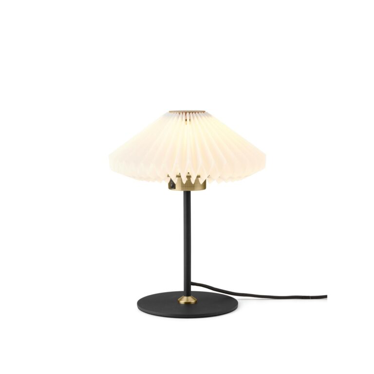 Paris Bordlampe Ø24 Clean White/Sort