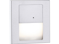 Paulmann 80003 Tsaro eckig 80x36mm 1W 80lm 230V 2700K Indbygget væglampe LED (RGB) 1 W Krom (mat)