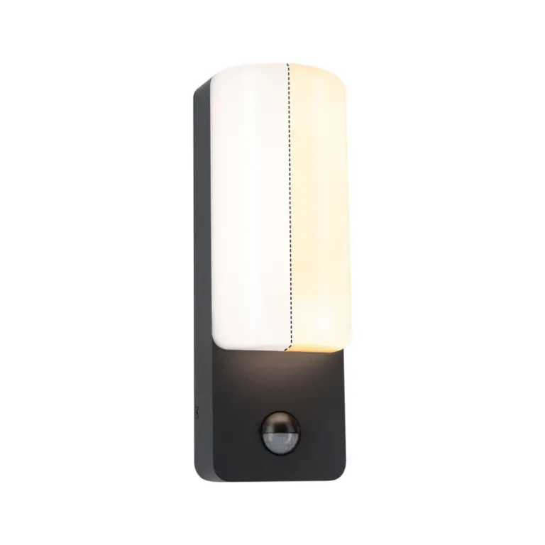Paulmann - Bonnie udendørs LED-væglampe, aluminium, 2200/3000K, sensor
