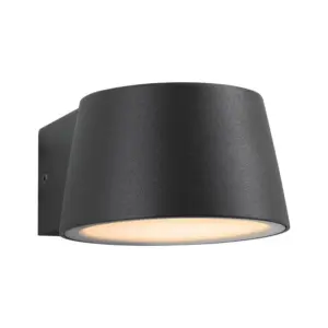 Paulmann - Capea udendørs LED-væglampe, antracit, aluminium, IP44 Paulm